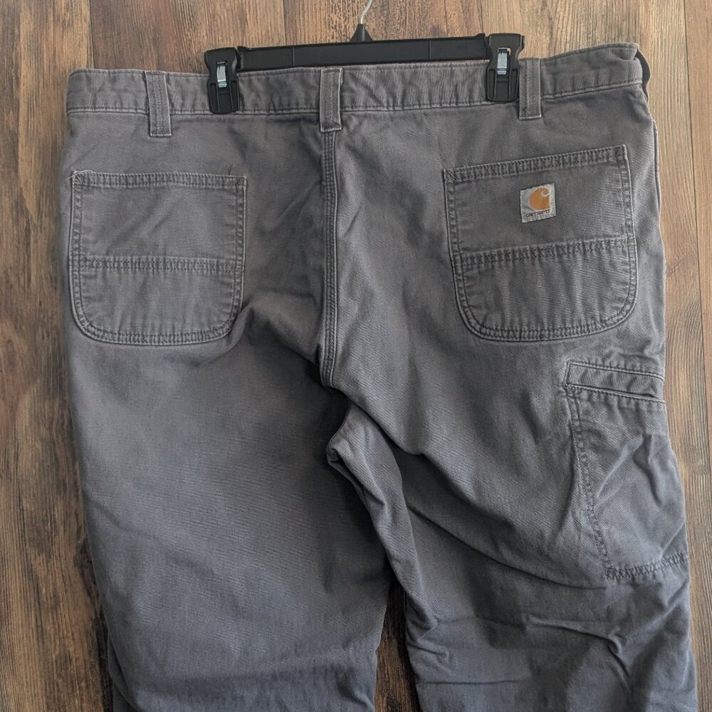 Carhartt Relaxed Fit Men's Gray Carpenter Style Pants Jeans 44x30